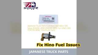 Hino 300 Common Rail SVC-Ventil 294200 2850 Ersatz