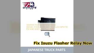 Isuzu Blinkrelais 066500 3720 Austauschanleitung