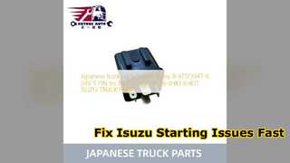 Isuzu NQR Starterrelais 8971739470 Reparaturlösung