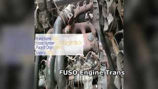 FUSO Fighter 6D17 Motor 6-Gang-Getriebe