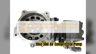 Hino 500 Luftkompressorpumpe S2910 E0A96 Nagelneu