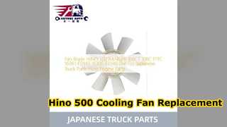 Hino 500 Engine Fan Blade 16361 E0140 Replacement