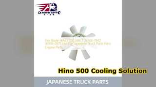 Hino 500 J08CT Lüfterflügel-Ersatz 16306 1942