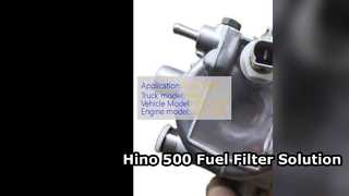 Hino 500 Kraftstofffilterbaugruppe 23300 E0022 Premium-Qualität