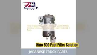 Hino 500 Kraftstofffilterbaugruppe 23300 E0020 Ersatz