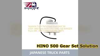 HINO 500 Achsantriebsradsatz 41201 3860 8 39 Übersetzungsverhältnis