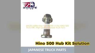 Hino 500 Nabensatz LH 0442B E0080 japanische LKW-Teile