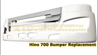 Hino 700 vordere mittlere Stoßstange 52104E0010 Ersatz