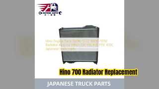 Hino 700 Profia P11C K13C Kühlerbaugruppe austauschen