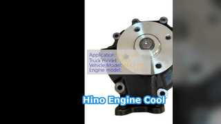 Hino J08C Wasserpumpe 161003464