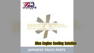 Hino FC500 Lüfterflügel S1630 62671 Langlebige LKW-Teile