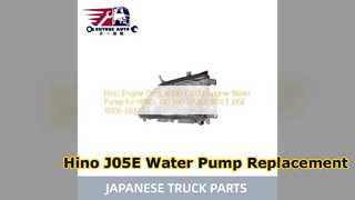 Hino 300 500 J05E Wasserpumpe 16100 E0373 Ersatz
