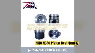 HINO N04C Kolbenbaugruppe S130B E0M50 Zuverlässige Motorteile
