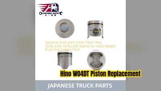 Hino W04DT Motorkolbenbaugruppe 13216 2390 104 mm Teile