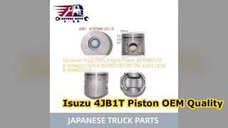 Isuzu 4JB1T Motorkolben 8979402210 Premium-Qualität