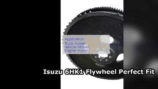 Isuzu 6HK1 Schwungradbaugruppe 8980563550 Hochleistungs-LKW-Teil