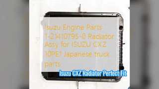 Isuzu CXZ 0PE Lösung für Kühlerbaugruppe und Motorteile