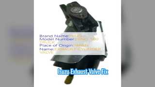 Isuzu Auspuff-Bremsluftventil 8980332200 Ersatz