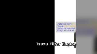 Isuzu Motorölfilter 18761832222 für FVR 6HK1 4HK1
