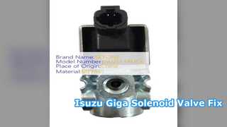 Isuzu Giga Magnetmagnetventil 1825638712 Ersatz