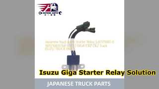 Isuzu Giga Starterrelais 1811710870 Zuverlässige LKW-Teile