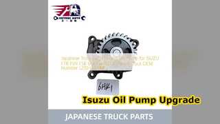 Isuzu FTR FVR Ölpumpe L210 0029M