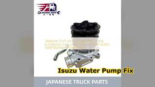 Isuzu FVR FTR Wasserpumpe 8976027810 Motorreparatur