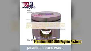 HINO 500 Motorkolben 13306 1012 Hochwertige Teile