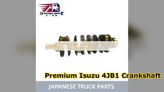 Isuzu 4JB1 Kurbelwelle Hochleistungs-Ersatzteil
