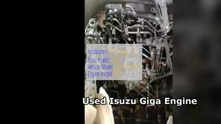 Gebrauchtes Isuzu Giga Motorgetriebe 6WG1 zu verkaufen
