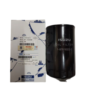 Japanische Lkw-Teile Motorölfilter 1-87618322-0 1-13240232-1 Für ISUZU-Motor FVR 6HK1 4HK1 4JJ1 ISUZU-TEILE