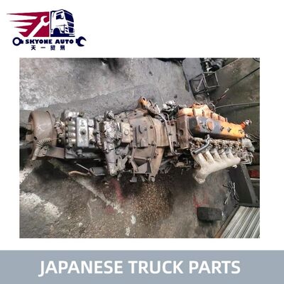 Japanische LKW-Teile GEBRAUCHTER Motor mit 6-Gang-Getriebe Guter Zustand Für ISUZU FTR 6BG1 im Angebot Gebrauchte Isuzu-Teile
