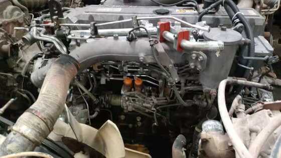 Japanische Lkw-Teile Gebrauchtmotor mit Getriebe in gutem Zustand für ISUZU GIGA 6WG1 zum Verkauf Isuzu Gebrauchtteile