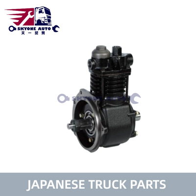 Japanische LKW-Teile Luftkühlung ME067023 80 mm Luftkompressor-Pumpenbaugruppe für MITSUBISI FUSO 8DC9 8DC8 LKW HNTC-Marke