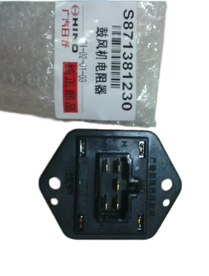 Japanischer LKW-Teile Lüfterwiderstand S8713-81230 S871381230 für HINO 700 P11C FM2P LKW Hino Motorteile