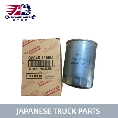 Japanische Lkw-Teile Kraftstofffilter S2340-11580 23401-1221 23401-1580 23304-EV233 für HINO Lkw E13C P11C J08E Hino Motorteile