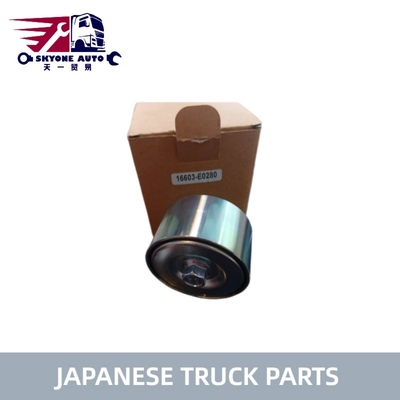Japanische LKW-Teile 16603-E0280 Spannrollenbaugruppe für HINO 500 J08E J08C LKW Hino-Motorteile