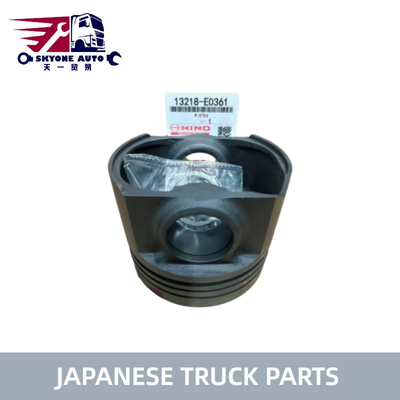 Japanische LKW-Teile Motorkolben 13218-E0361 für HINO 500 J08E LKW Hohe Qualität