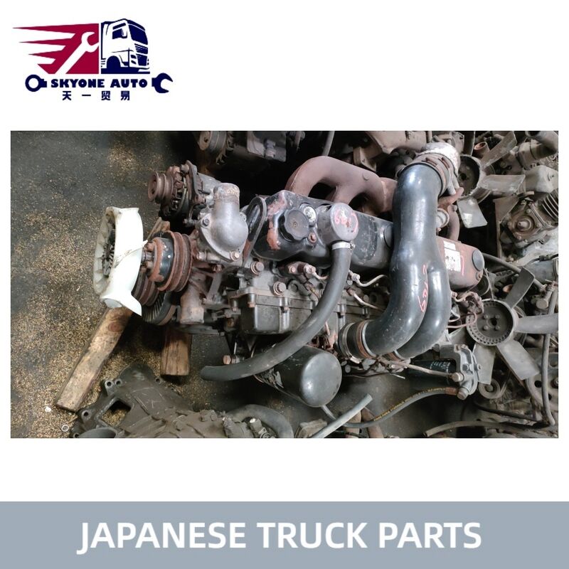 Japanische LKW-Teile GEBRAUCHTER Motor mit 6-Gang-Getriebe Guter Zustand Für FUSO Fighter 6D17 zum Verkauf gebrauchte Fuso-Teile