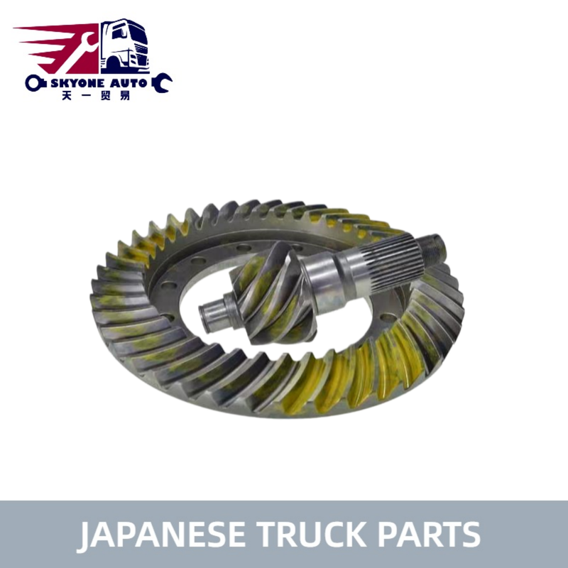 Japanische LKW-Teile Achsantriebsradsatz 41201-3210 41201-3200 Übersetzungsverhältnis 8/42 1 Verwendung für HINO 500 FM8JLKM LKW HINO-MOTORTEILE