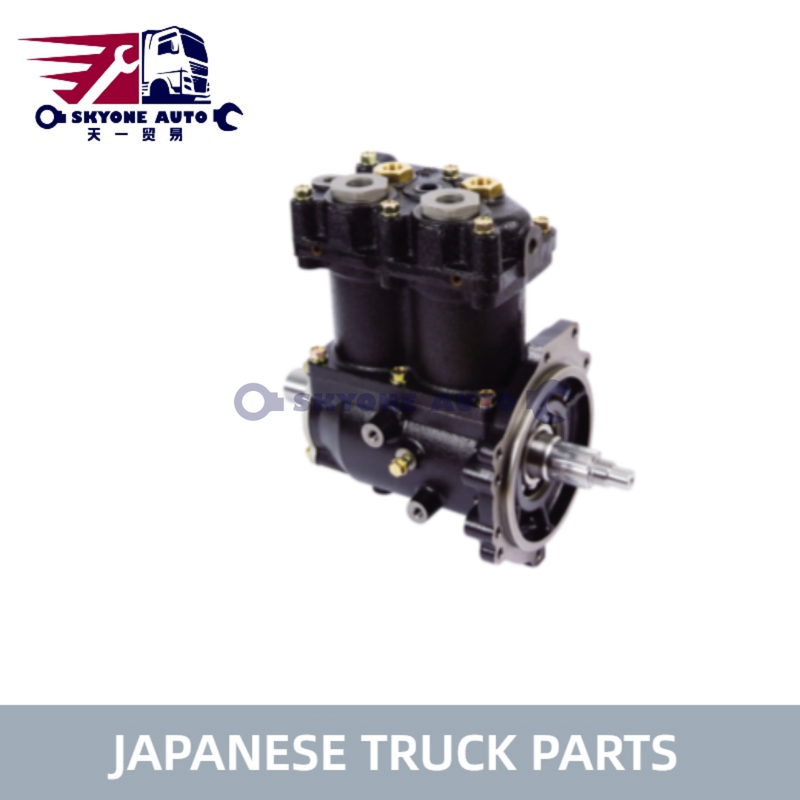 Japanische LKW-Teile ME150697 ME015591 80 mm Luftkompressorpumpenbaugruppe für MITSUBISI FUSO 6D24T 6D24 uck HNTC-Marke