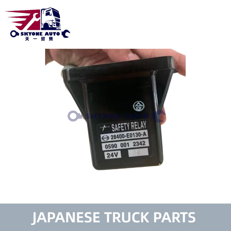 Japanische Lkw-Teile 24V Starer Relais 28400-E0130 28400E0130 für HINO 700 FM260 FM235 Lkw / EXCAVATOR J08C J08E Hino Motorteile