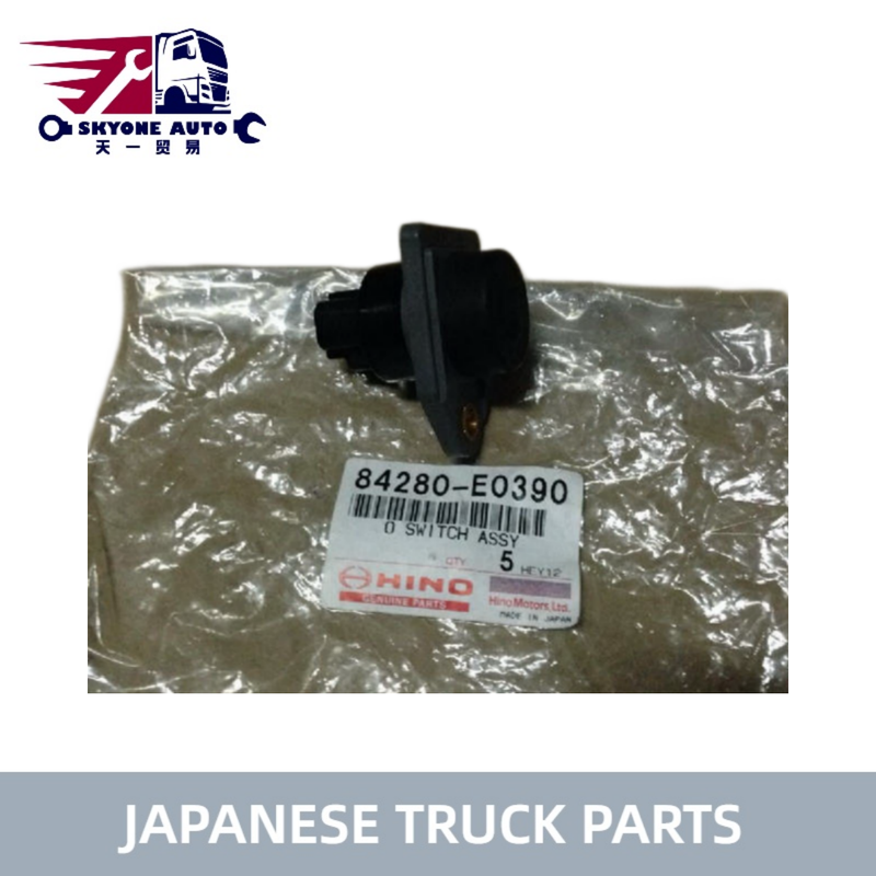 Japanische LKW-Teile Kabinen-Kippschalter 84280-E0390 84280E0390 für HINO 700 E13C P11C LKW Hino Motorteile