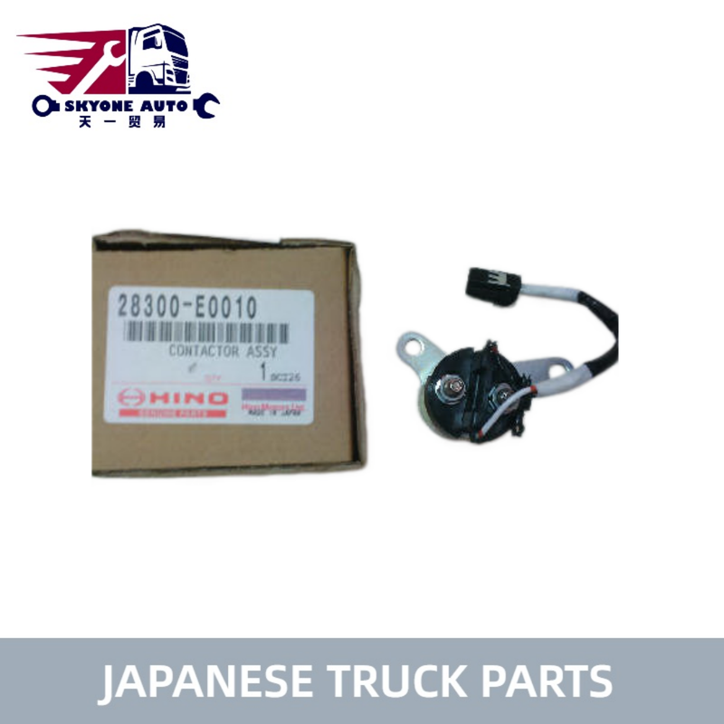 Japanischer LKW-Teile-Anlasserrelais 28300-E0100 28300-E0110 für KOBELCO/HINO 700 SS1E E13C SK200-8 SK250-8 LKW Hino Motorteile