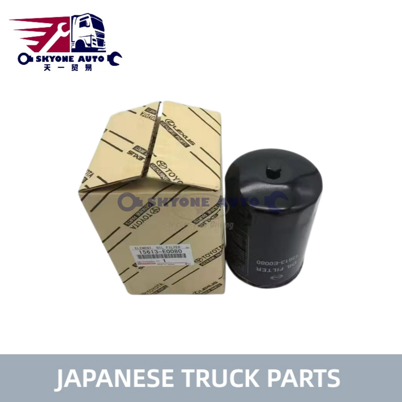 HINO Diesel-Ölfilter 15630-E0080 15613E0080 15613-EV015 für TOYOTA/HINO 300 LKW Japanische LKW-Teile