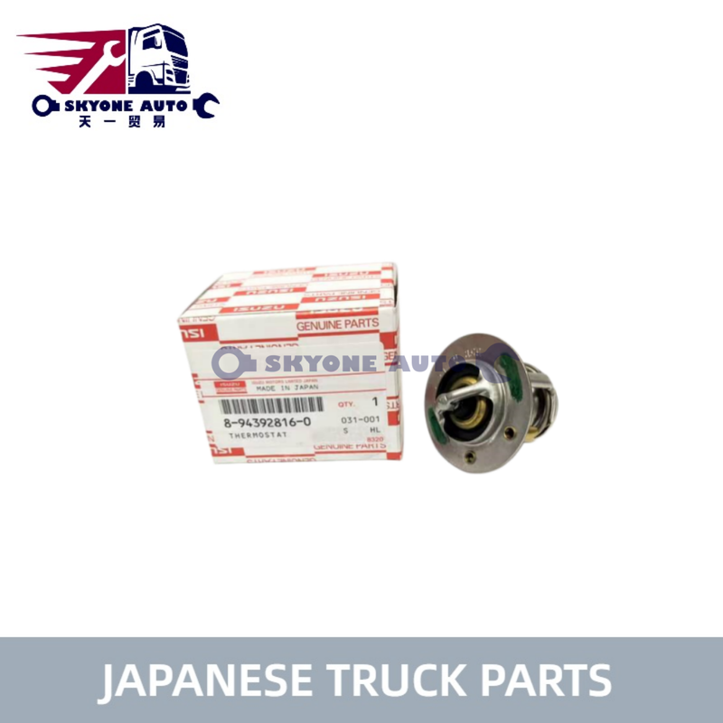Japanische Lkw-Teile Thermostat 8-94392816-0 894392816-0 für ISUZU FVR33 6HH1 Lkw ISUZU LKW-TEILE