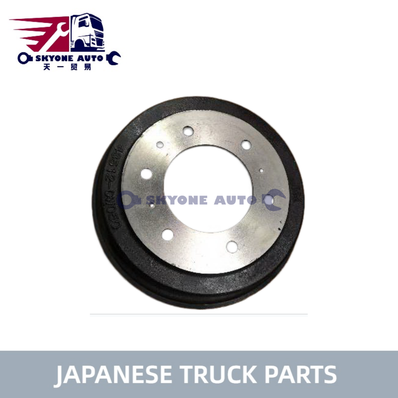 Japanische LKW-Teile 43512-0W050 6-LOCH-Bremstrommel für HINO 300 N04C/N04CT C LKW Hino Motorteile