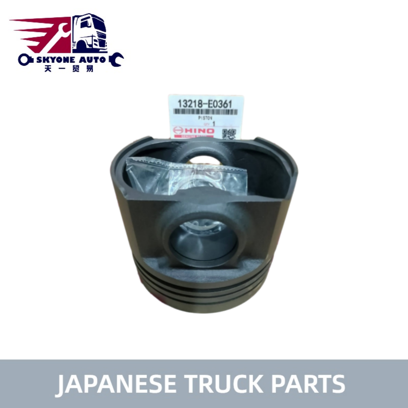 Japanische LKW-Teile Motorkolben 13218-E0361 für HINO 500 J08E LKW Hohe Qualität