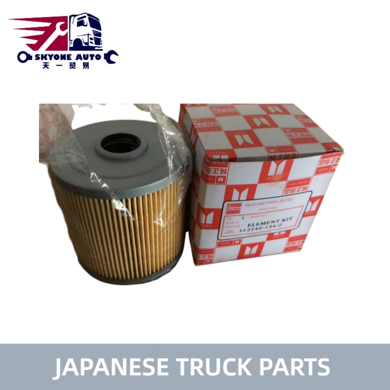 Japanische Lkw-Teile Brennstoffelement Filter 1-13240194-0 1132401940 für ISUZU CXZ 10PE1 6HK1 Lkw ISUZU TRUCK PARTS